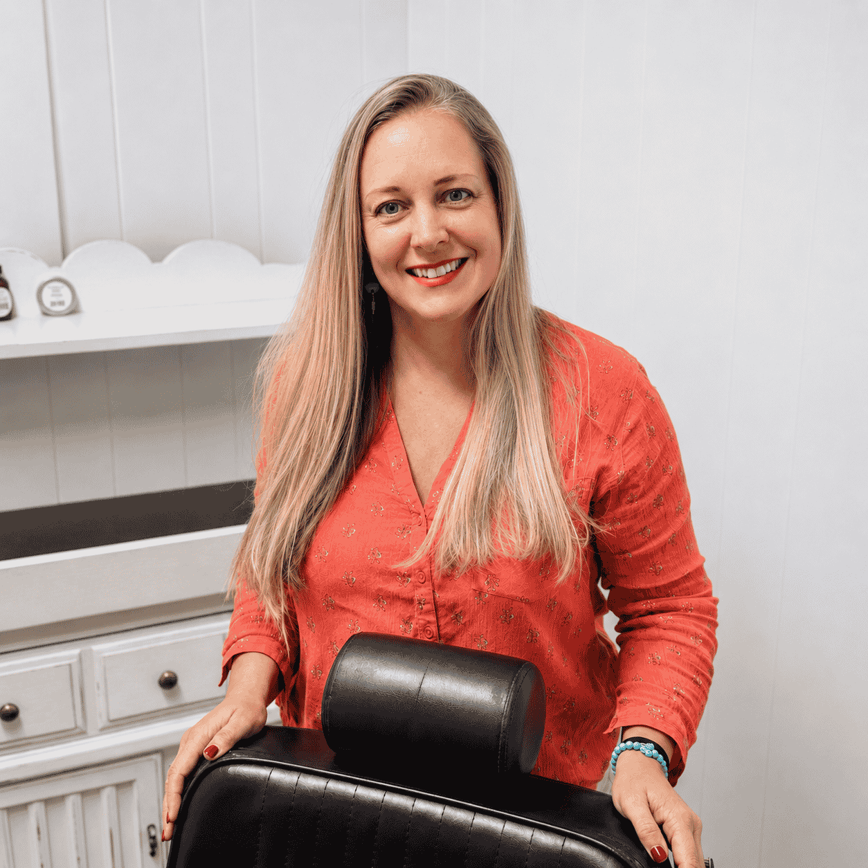 Lisa Baker, professional barber in Lexington, North Carolina